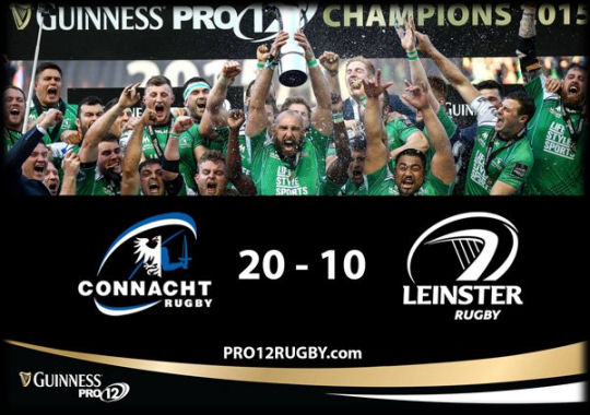 Connacht Leinster Guinness PRO12 Rugby Final 2016